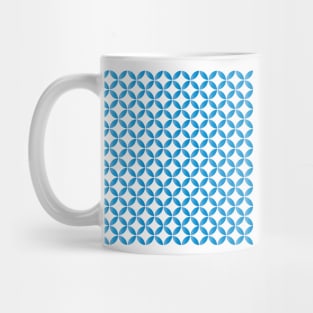 Retro Circles and Diamonds w7 Mug